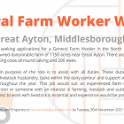 General farm worker wanted