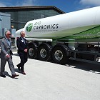 The Prince of Wales opens pioneering green CO₂ capture facility